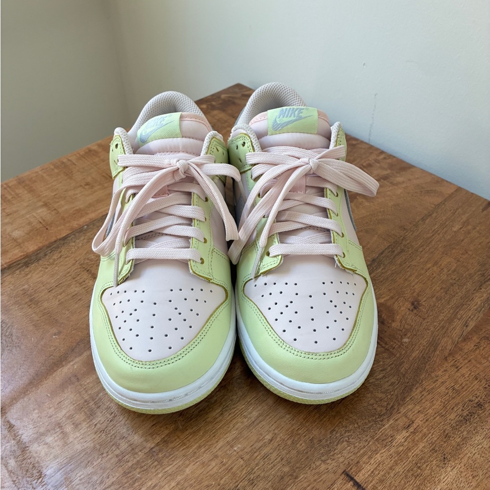 Nike Dunk Low “Lime Ice” Pink/Ghost/Lime Sneakers Women’s 5.5 - preppy